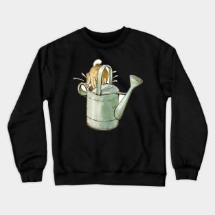 Peter Hides in a Watering Can - Beatrix Potter Crewneck Sweatshirt